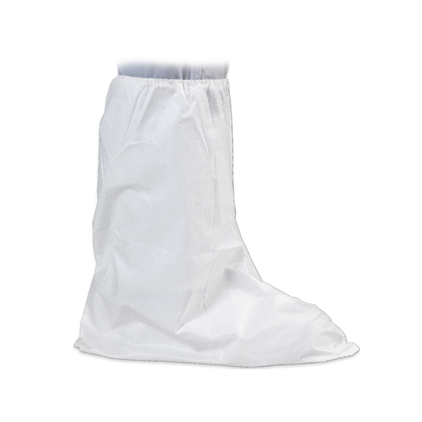 Calzare Alto con elastico in Tessuto Laminato 63 g/m² Bianco