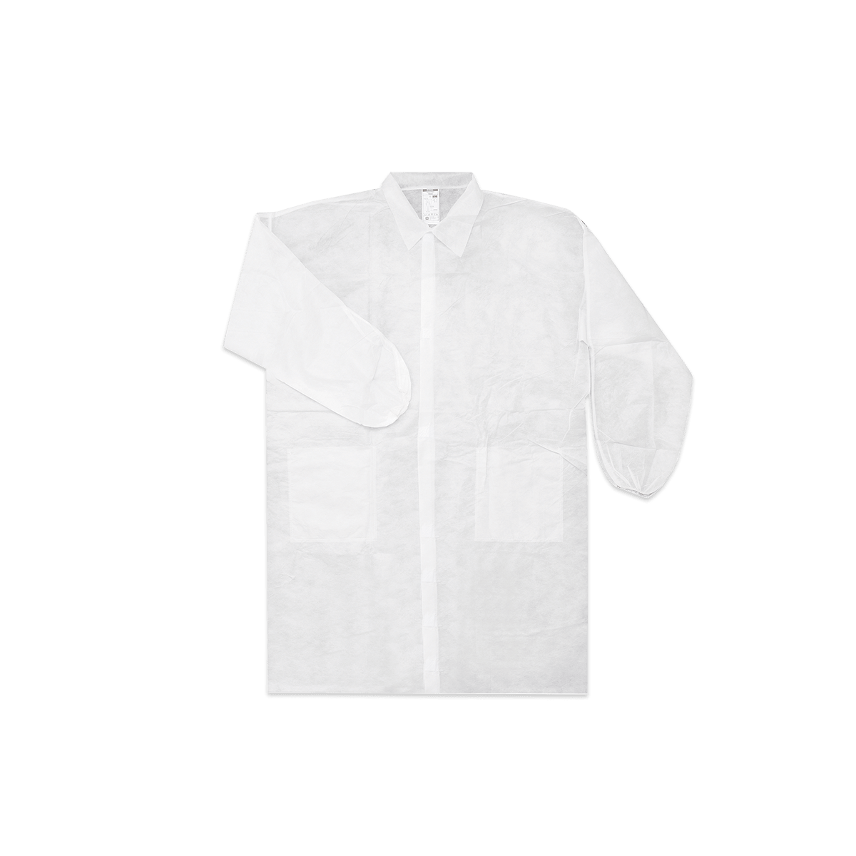 Camice da laboratorio in SMS 30 g/m² - Bianco