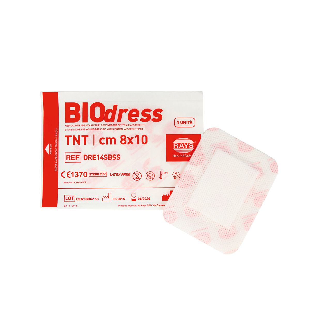 Medicazione adesiva sterile in TNT