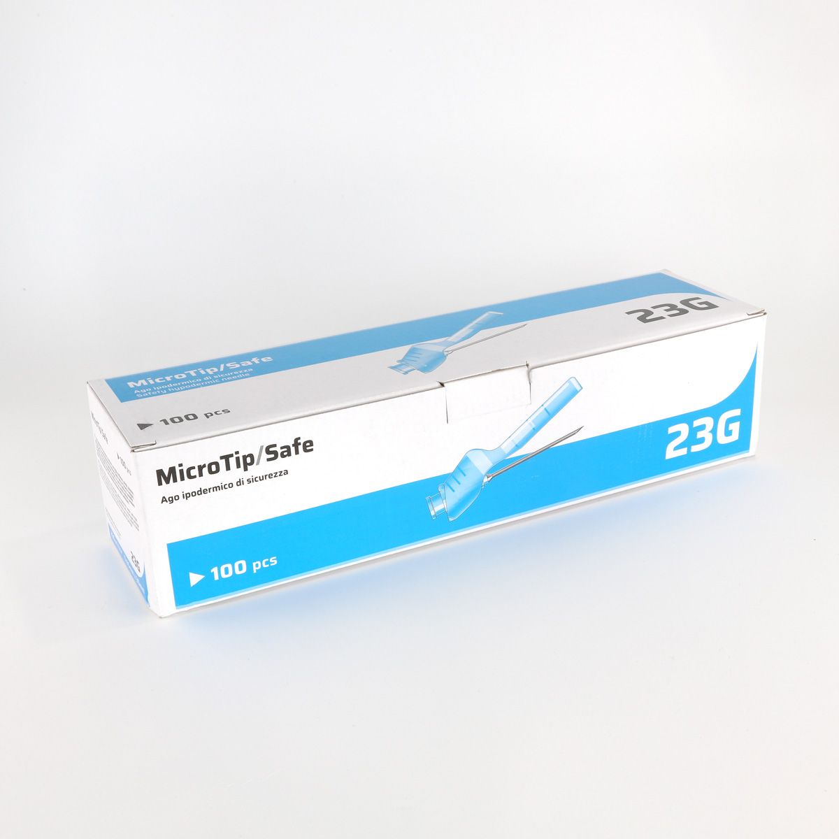 Microtip/Safe – Ago ipodermico di sicurezza in PVC