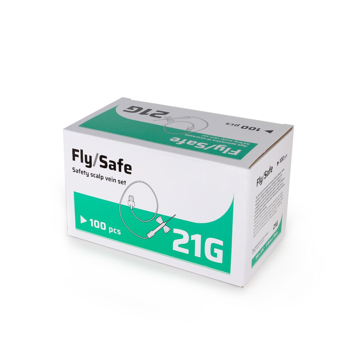 FLY-SET - AGO EPICRANICO PVC DEHP FREE