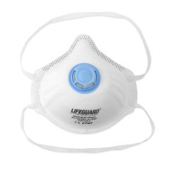 12 facciali filtranti protettivi a goccia SAVEDROP FFP2 con valvola
